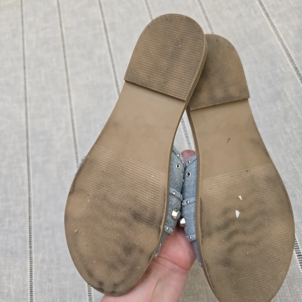 Steve Madden Kayra Sandal Women’s 7.5 Denim